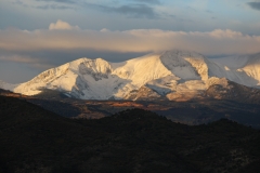 Snowy Sopris with Patch of Autumn Gold